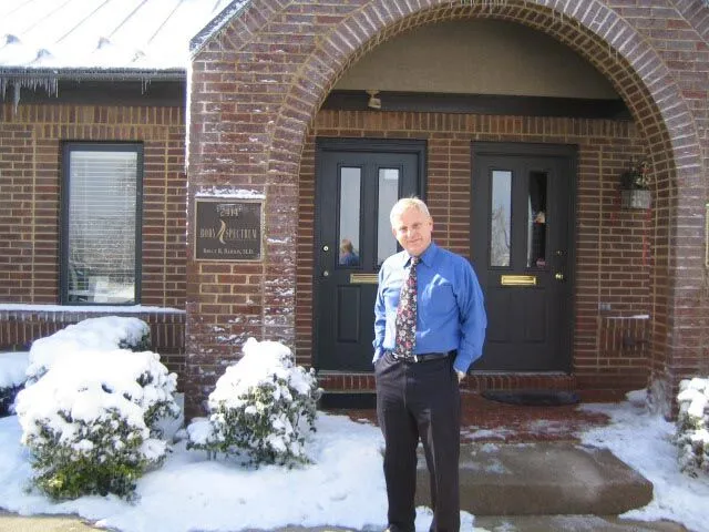 Dr. Barton at Body Spectrum Plastic Surgery office in Lexington